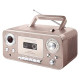 Portable Stereo CD Player with Bluetooth