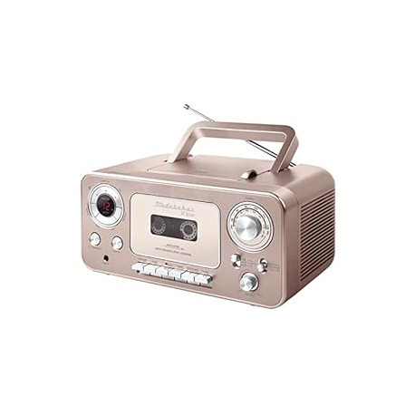 Portable Stereo CD Player with Bluetooth