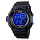Boys Sport Style Digital Watch Waterproof LED 7 Colors