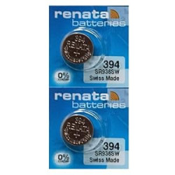1.55V Silver Oxide 394 Watch Battery (2 Count)