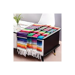 Mexican Table Runner 4Pack 14 x 84 Inches