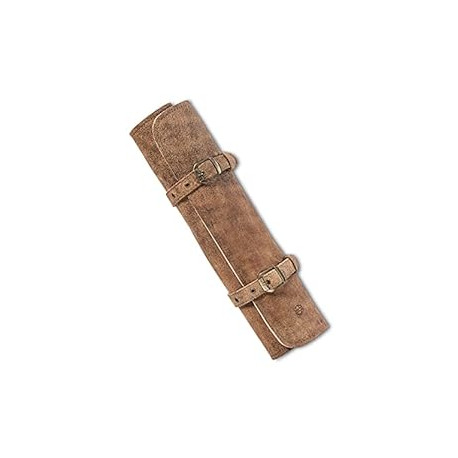 Knife Roll Bag Genuine Leather
