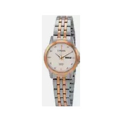 Citizen Quartz Silver Dial Two-tone Ladies
