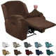 Velvet 4 Piece Recliner Cover