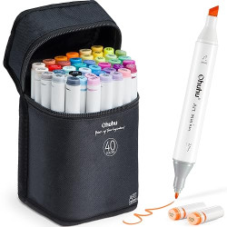 Alcohol-based Refillable Ink - 40 Colors