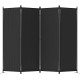 Room Divider, Folding Privacy Screens, 4 Panel Room Partitions