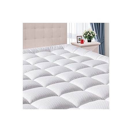 Twin Size Mattress Pad Cover Quilted