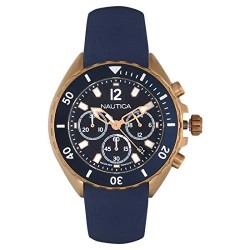 Nautica Men's Quartz Resin Silicone Watch