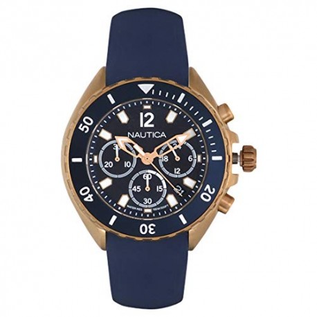 Nautica Men's Quartz Resin Silicone Watch