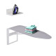 Wall-Mounted Ironing Board With Storage Shelf
