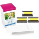 KP108 3 Color Ink Cartridges and 108 Photo Paper Sheets (4'' x 6'' Glossy Paper) for CP Photo Printers Brand: Airmall Tec
