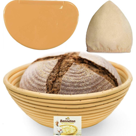 9 Inch Bread Banneton Proofing Basket