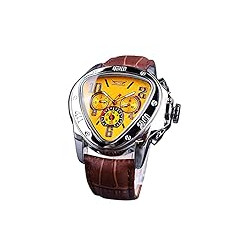 Mechanical Wrist Watch Triangle Racing Dial