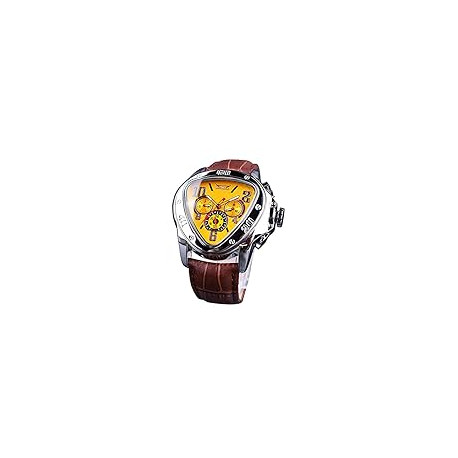 Mechanical Wrist Watch Triangle Racing Dial