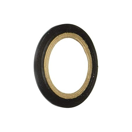 Tape 1/8", Self-Adhesive, Black