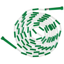 Skip Rope, 16-Feet, Green/White