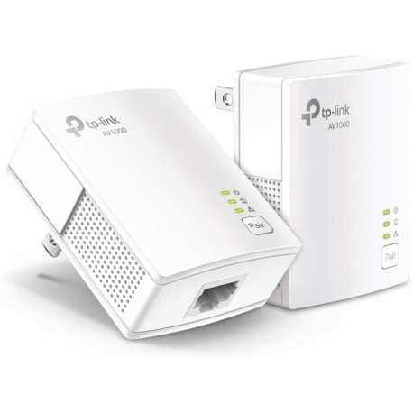 TP-Link Powerline Ethernet Adapter Starter Kit - AV1000 Gigabit Port