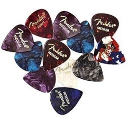 Fender Premium Picks Sampler - 12 Pack Includes Thin