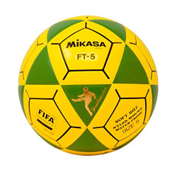 Goal Master Soccer Ball, Green/Yellow, Size 5