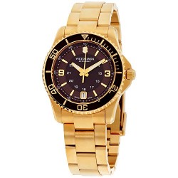 241614 Maverick Analog Display Swiss Quartz Gold Watch