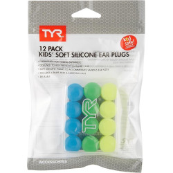 Kids Soft Silicone Ear Plugs - 12 Pack (6 Pairs)