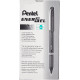 Pentel EnerGel NV Gel Ink Pen, (0.5mm), Fine Point Capped, Needle Tip, Black Ink, Box of 12 (BLN25-A)