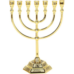 Menorah 7 Branches, 12 Tribes of Israel