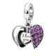 SOUKISS I Love You Charm 925 Sterling Silver