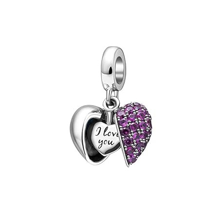 SOUKISS I Love You Charm 925 Sterling Silver