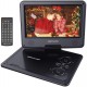 11.5" Portable DVD Player with 9" Swivel Screen, 5-Hour Built-in Rechargeable