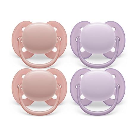 Philips Avent Ultra Soft Pacifier - 4 x