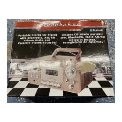 Studebaker SB2135BTRG Bluetooth Portable