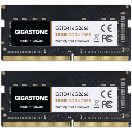 GIGASTONE 32GB Kit (2x16GB) DDR4 2666MHz