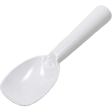 Chef Craft Basic Plastic Ice Cream Paddle, 9 inches in length, White