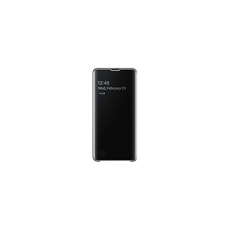Samsung Galaxy S10 S-View Flip Case, Black