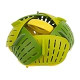Bloom Folding Steamer Basket for Vegetables, Green