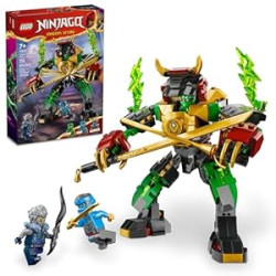LEGO NINJAGO Lloyd’s Elemental Power Mech Customizable Battle Toy