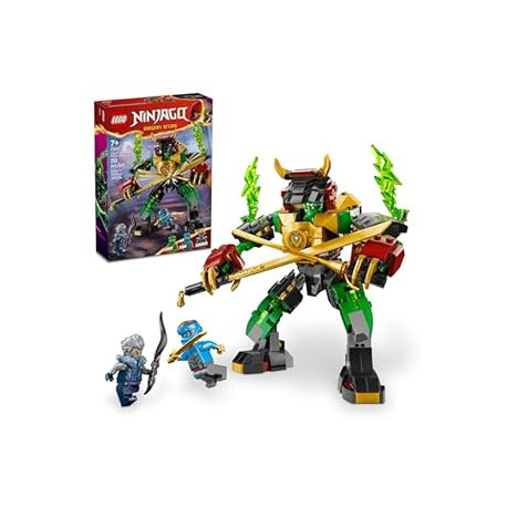 LEGO NINJAGO Lloyd’s Elemental Power Mech Customizable Battle Toy