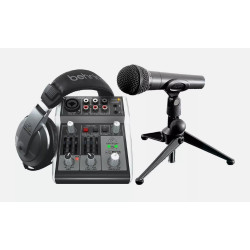 Behringer PODCASTUDIO 2 USB Bundle - Podcasting Bundle