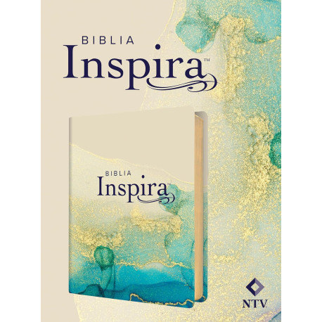 Biblia Inspira NTV (SentiPiel, Oro)