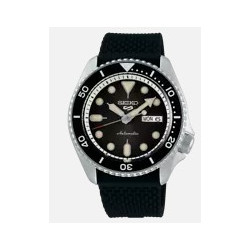 Seiko Men's 5 Sports Automatic Silicone Strap Watch