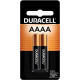 Duracell AAAA 1.5V Ultra Photo Alkaline Batteries, 2 Count Pack