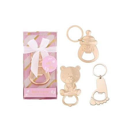 24PCS Poppin Keychain Baby Openers