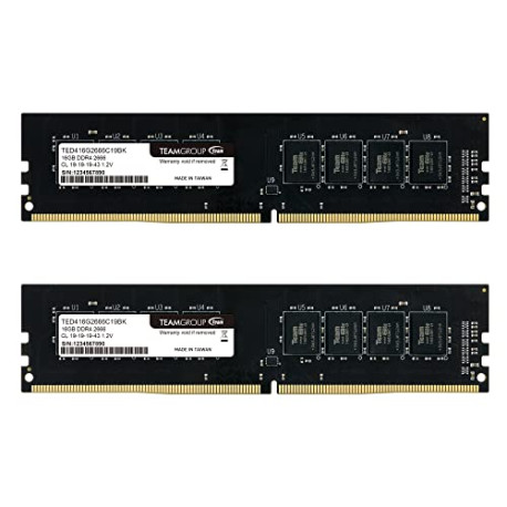 DDR4 32GB Kit (2 x 16GB) 2666MHz (PC4-21300)