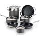 Lagostina Nera Hard Anodized Nonstick 12-Piece Cookware Set