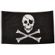 FP001 Pirate Flag, 3 by 5'