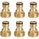 6 Pieces Brass Male Thread Faucet