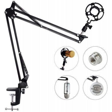 Eastshining Upgraded Adjustable Microphone Suspension Boom