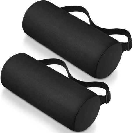 2 Pcs Lumbar Support Pillow Lumbar Roll