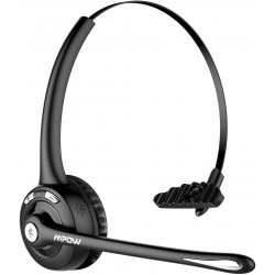 Mpow Pro Trucker Bluetooth Headset/Cell Phone Headset with Microphone